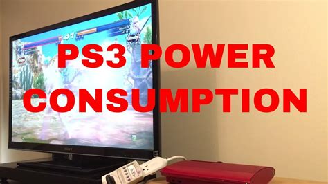 ps3 super slim power consumption